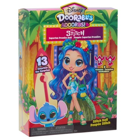 STITCH DOORABLES Adoorbs Zestaw Lalka COCO Figurki STITCH