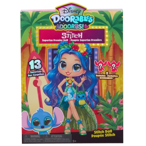 STITCH DOORABLES Adoorbs Zestaw Lalka COCO Figurki STITCH