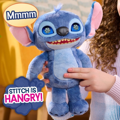 STITCH Emotiv Eye INTERAKTYWNY DUŻY PLUSZAK Zabawka Maskotka Interaktywna 36cm