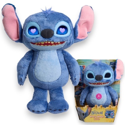 STITCH Emotiv Eye INTERAKTYWNY DUŻY PLUSZAK Zabawka Maskotka Interaktywna 36cm