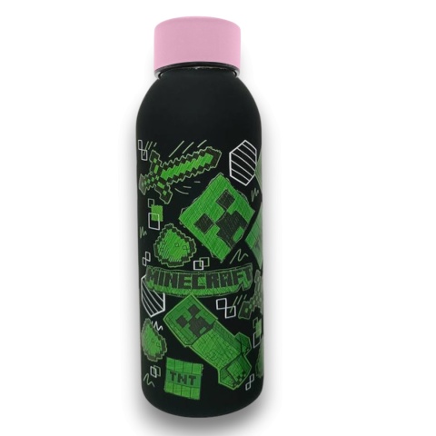 Butelka Metalowa MINECRAFT 500ml Bidon KIDS MC00011