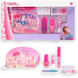CREATE IT! Zestaw MAKE UP + Kosmetyczka Kosmetyki dla dzieci