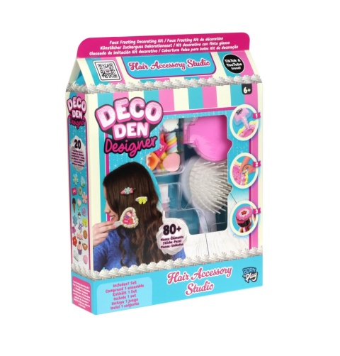 DECO DEN Akcesoria do Włosów DIY Zestaw Kreatywny
