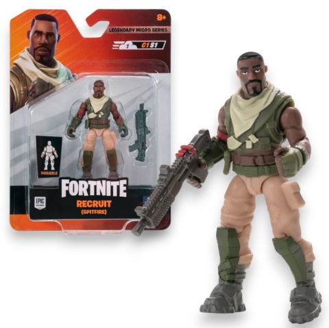 FORTNITE Figurka RECRUIT SPITFIRE Ruchoma figurka 6,5cm