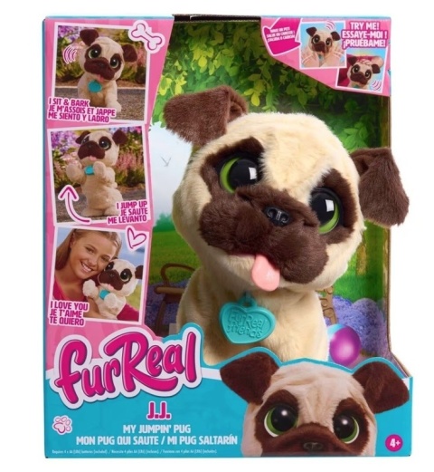 FURREAL Maskotka Interaktywna MÓJ SKACZĄCY MOPS