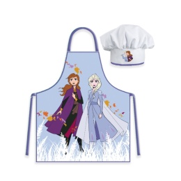 Fartuch kuchenny i czapka KRAINA LODU Frozen Fartuszek dla dzieci