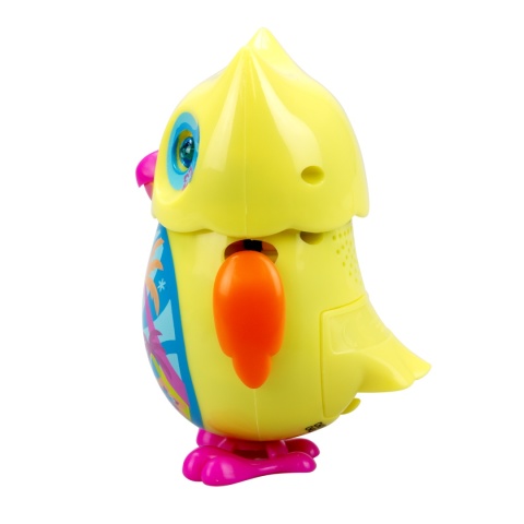 MINI HOOT Śpiewająca Interaktywna SOWA Świecące oczy Żółta