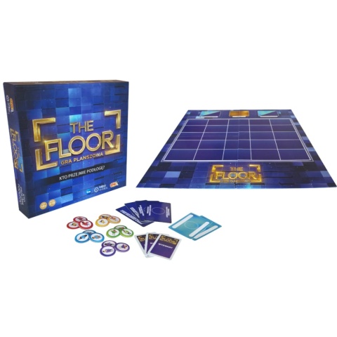 Gra planszowa rodzinna THE FLOOR Quizowa Teleturniej w TVN