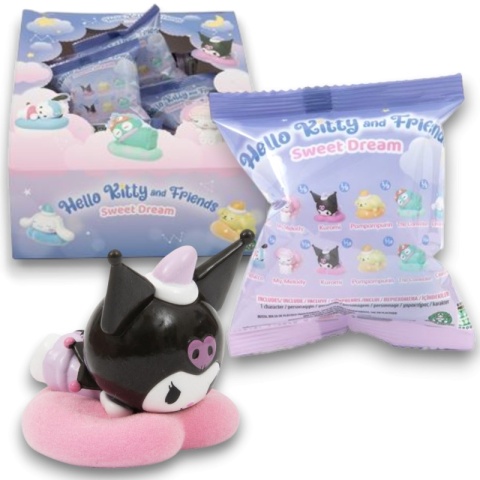 HELLO KITTY AND FRIENDS SWEET DREAM Figurka 4cm SASZETKA NIESPODZIANKA