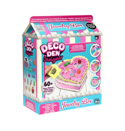 DECO DEN Zestaw Pudełko na biżuterię DO DEKORACJI Akcesoria Zestaw Kreatywny