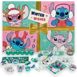 Kalendarz Adwentowy STITCH ANGEL dla dzieci