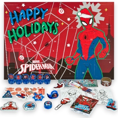 Kalendarz Adwentowy SPIDERMAN dla dzieci