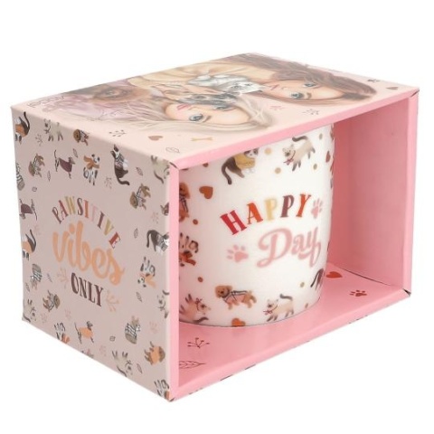 Kubek Porcelanowy TOP MODEL FOR EVER FRIENDS PSY I KOTY 300ml 1szt.