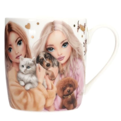 Kubek Porcelanowy TOP MODEL FOR EVER FRIENDS PSY I KOTY 300ml 1szt.