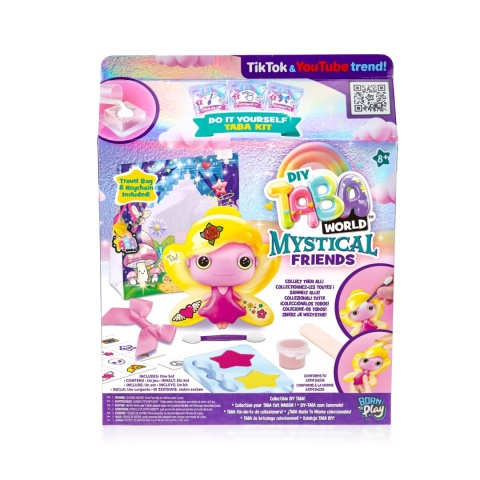 TABA WORLD DIY MISTYCZNI PRZYJACIELE Stwórz Brelok Squishy LUNA