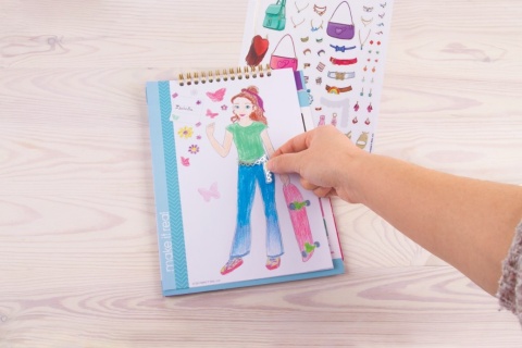 MAKE IT REAL Szkicownik BLOOMING VIBES KWIATY RYSUNKI