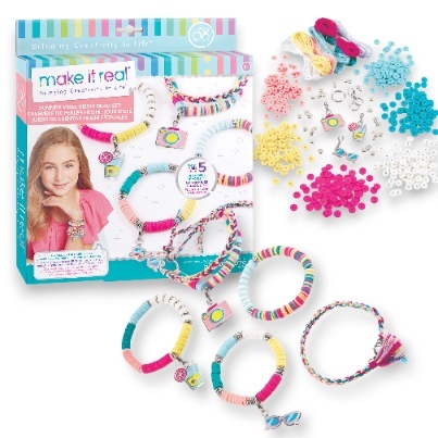 MAKE IT REAL Zestaw kreatywny do tworzenia bransoletek Summer Vibes z koralikami heishi