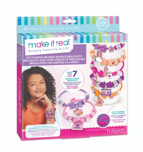 MAKE IT REAL Zestaw kreatywny do tworzenia bransoletek z Koralików