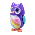 MINI HOOT Śpiewająca Interaktywna SOWA Świecące oczy Fioletowa