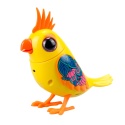 DIGIBIRDS Interaktywny ptak KAKADU Śpiewa Ćwierka 50+ melodii Żółty seria 1