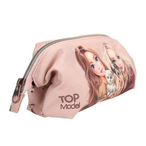 Piórnik TOP MODEL z kieszonką FOR EVER FRIENDS Pies Kot