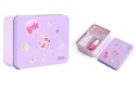 CREATE IT! Zestaw MAKE UP Kosmetyki Cienie Lakier Puszka Fiolet dla dzieci