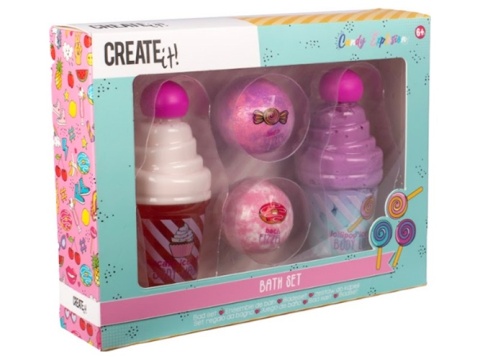 CREATE IT! Zestaw do kąpieli CANDY dla dzieci