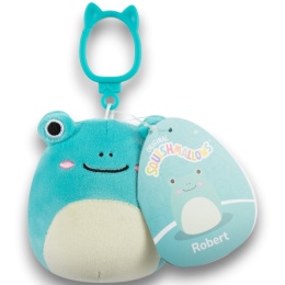 SQUISHMALLOWS Brelok Maskotka ROBERT Clip On Pluszak 9cm S24