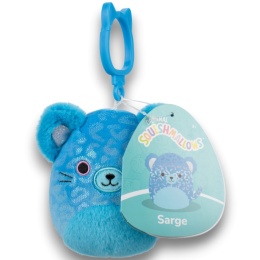 SQUISHMALLOWS Brelok Maskotka SARGE Clip On Pluszak 9cm S24