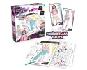 STYLE4EVER Zestaw PROJEKT MODA Podświetlana Tablica do projektowania