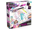 STYLE4EVER Zestaw PROJEKT MODA Podświetlana Tablica do projektowania