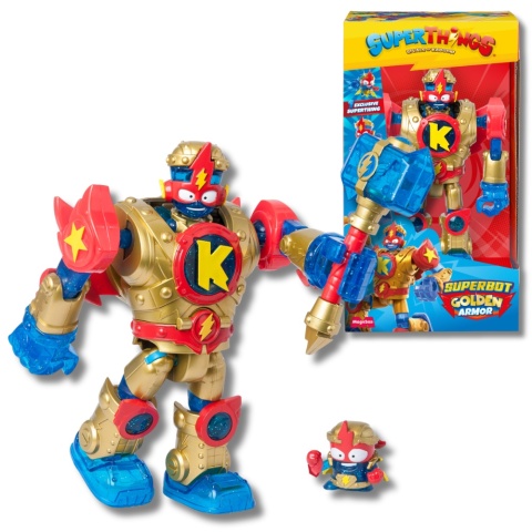 SUPERTHINGS Robot SUPERBOT GOLDEN ARMOR Figurka