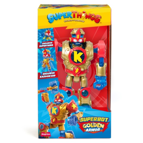 SUPERTHINGS Robot SUPERBOT GOLDEN ARMOR Figurka