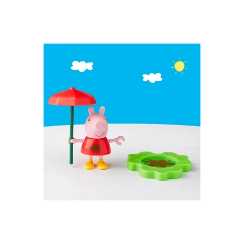 ŚWINKA PEPPA Zestaw BŁOTNISTA KAŁUŻA Figurka Peppa