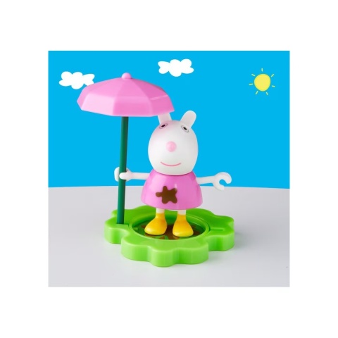 ŚWINKA PEPPA Zestaw BŁOTNISTA KAŁUŻA Figurka Suzy