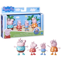 ŚWINKA PEPPA Zestaw Figurek RODZINA PEPPY NA WAKACJACH Figurka Peppa George