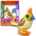 DIGIBIRDS Interaktywny ptak Śpiewa Ćwierka 50+ melodii Żółty seria 2