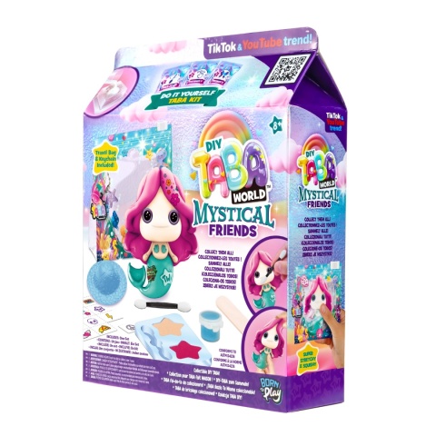 TABA WORLD DIY MISTYCZNI PRZYJACIELE Stwórz Brelok Squishy PEARL