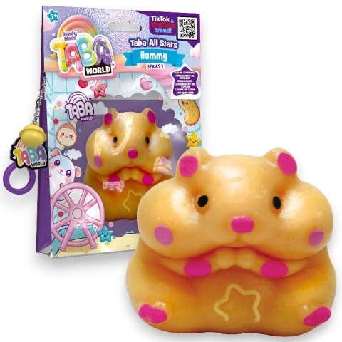 TABA WORLD Brelok Gniotek HAMMY zmienia kolor