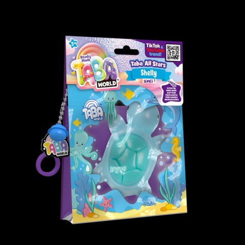 TABA WORLD Brelok Gniotek SHELLY świecący w ciemności