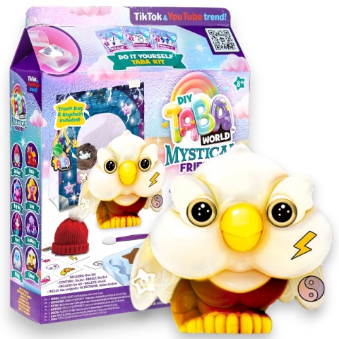 TABA WORLD DIY MISTYCZNI PRZYJACIELE Stwórz Brelok Squishy CLAWD