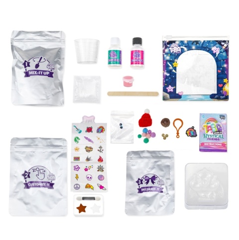 TABA WORLD DIY MISTYCZNI PRZYJACIELE Stwórz Brelok Squishy CLAWD