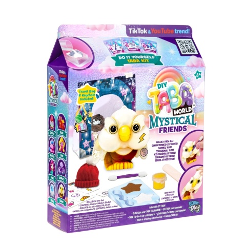 TABA WORLD DIY MISTYCZNI PRZYJACIELE Stwórz Brelok Squishy CLAWD