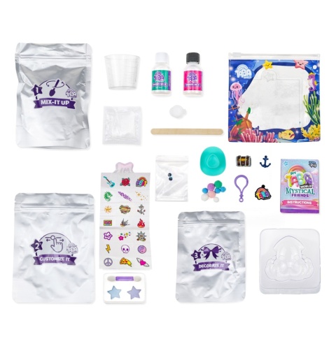 TABA WORLD DIY MISTYCZNI PRZYJACIELE Stwórz Brelok Squishy SEAMORE