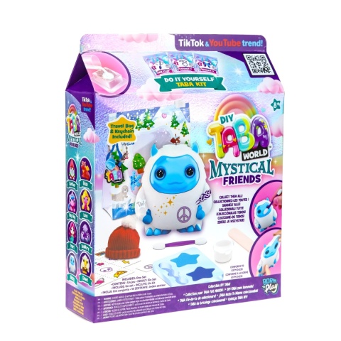 TABA WORLD DIY MISTYCZNI PRZYJACIELE Stwórz Brelok Squishy BLIZZY