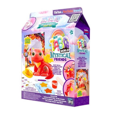 TABA WORLD DIY MISTYCZNI PRZYJACIELE Stwórz Brelok Squishy BLAZE