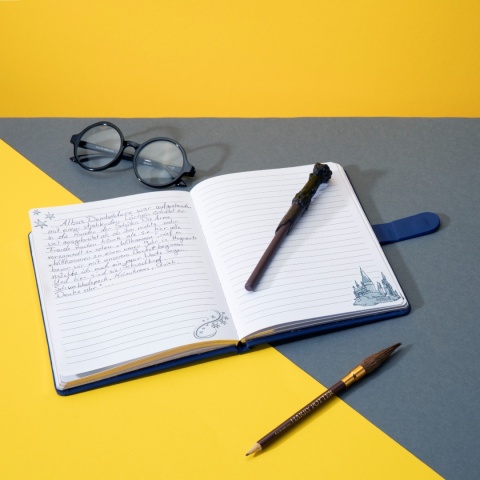 Zestaw Pamiętnik HARRY POTTER z długopisem i ołówkiem