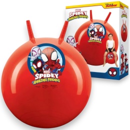 Piłka do skakania Skippyball SPIDEY 45 cm skoczek