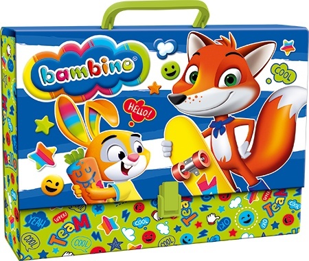 BAMBINO Teczka z rączką szkolna A4 dla dzieci