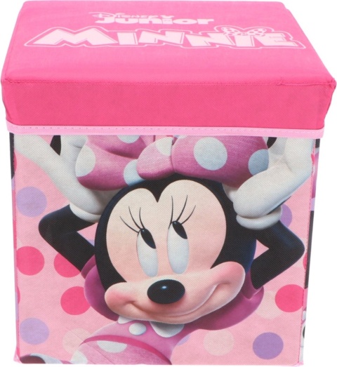 Kosz na zabawki MYSZKA MINNIE MOUSE Pudełko 30x30x30cm
